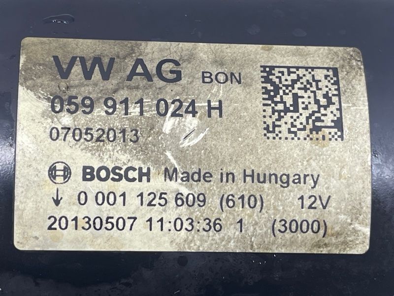 Стартер Volkswagen Touareg
