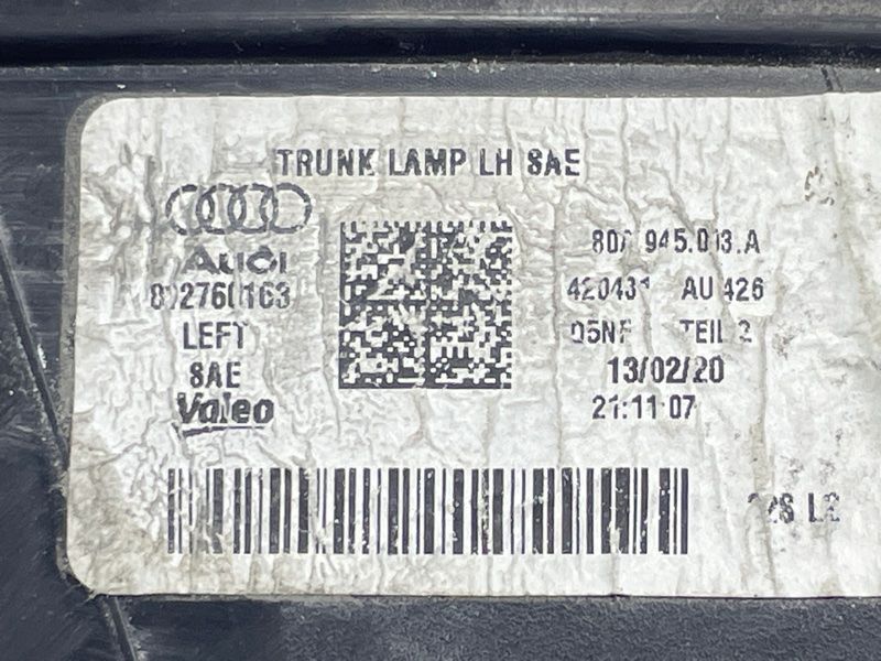Стоп / ліхтар 80A945013A Audi Q5