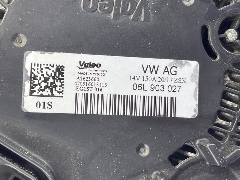 Генератор 06L903027 Audi Q5