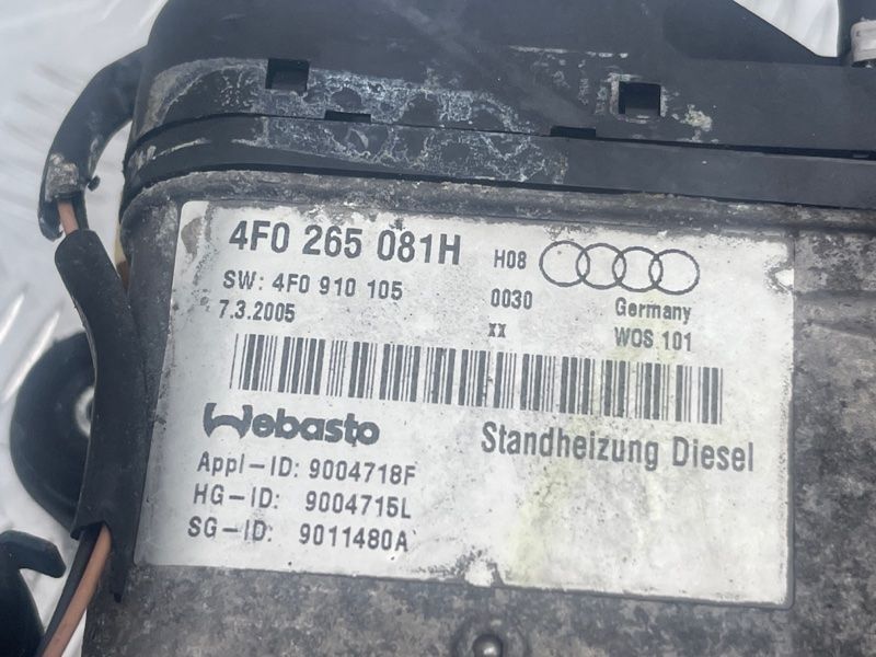 Нагрівач webasto 4F0265081H Audi A6