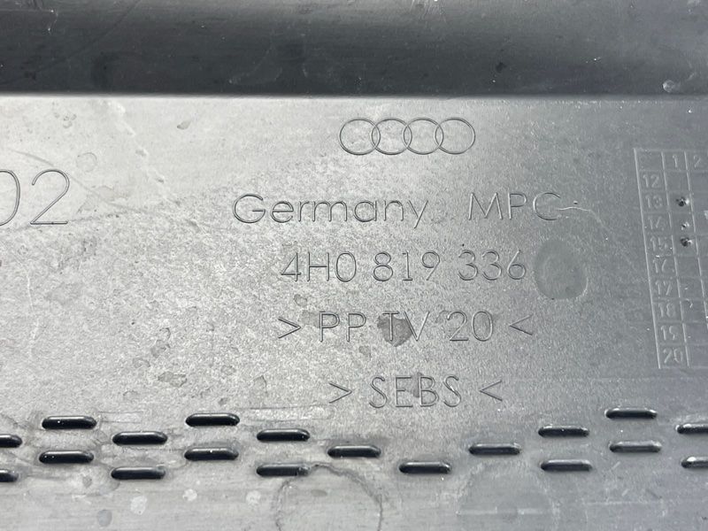 Захист жабо Audi A8