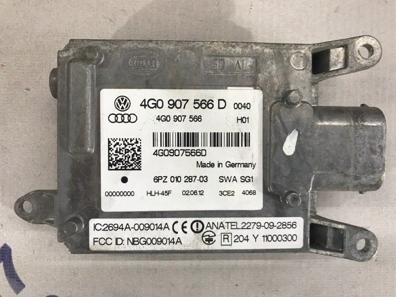 Блок управления ассистентом смены полосы движения правый 4G0907566D Audi A6 Audi A6, Audi S6