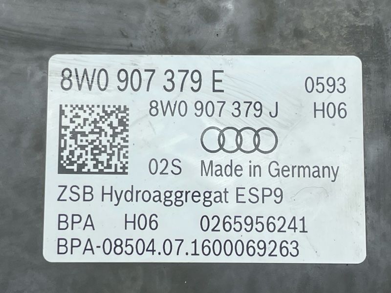 Блок ABS 8W0614517HBEF Audi A4 Allroad