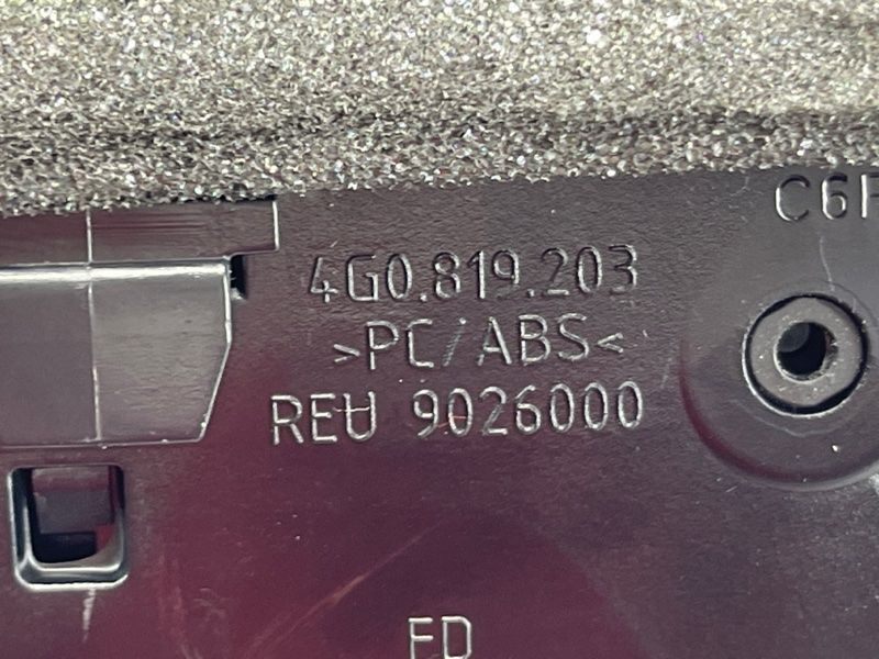 Дефлектор воздуховода центральный 4G0819203C6PS Audi A6
