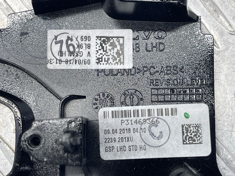 Декоративна накладка центральної консолі 31469366 Volvo XC60