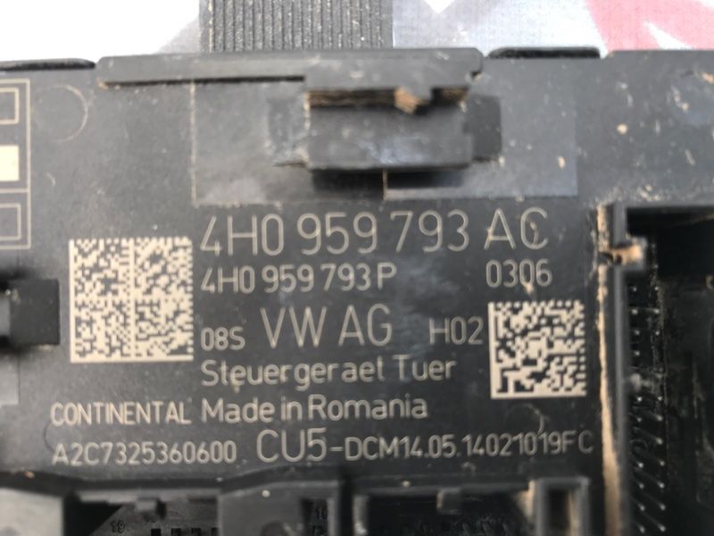 Блок управления двери 4H0959793AC Volkswagen Touareg