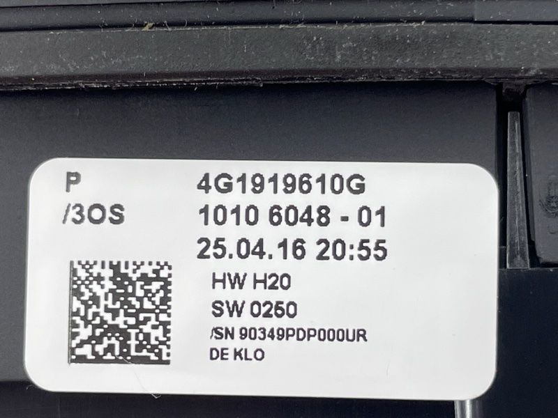 Панель керування MMI з тачпадом Audi A7