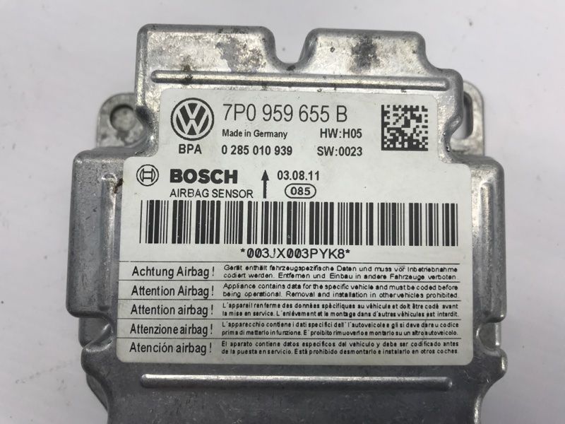 Блок керування подушками безпеки / SRS 7P0959655B Volkswagen Touareg
