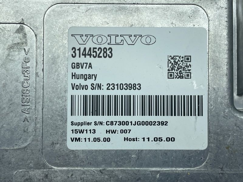 Блок керування камери 31445283 Volvo XC90