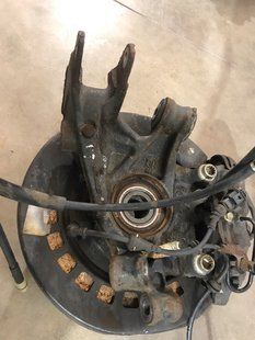 Поворотный кулак / Цапфа 7L8505435A Audi Q7