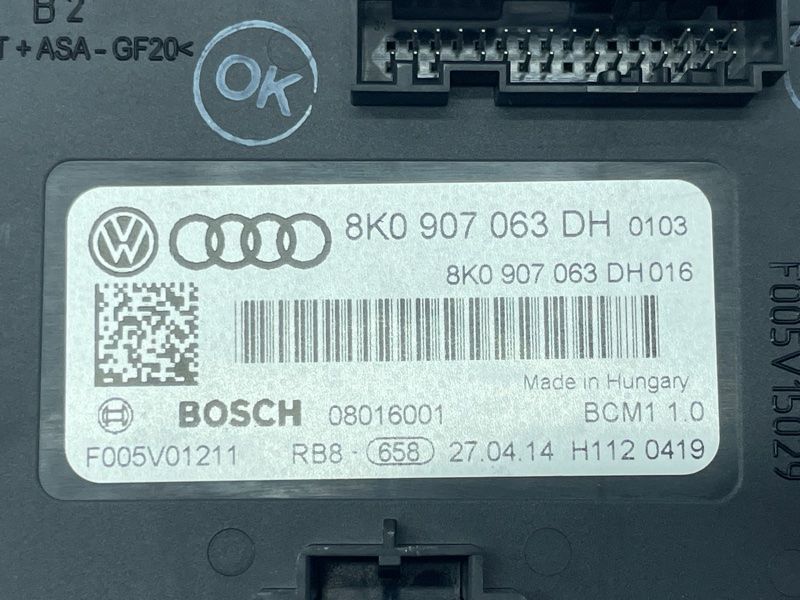 Блок комфорта 8K0907063DH Audi Q5