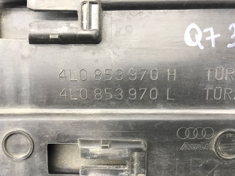 Накладка двери 4L0853970H Audi Q7