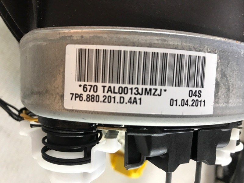 Подушка безопасности руля 7P6880201D4A1 Volkswagen Touareg Volkswagen Touareg