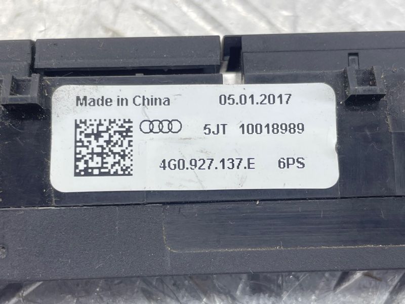 Блок кнопок 4G0927137E Audi A6