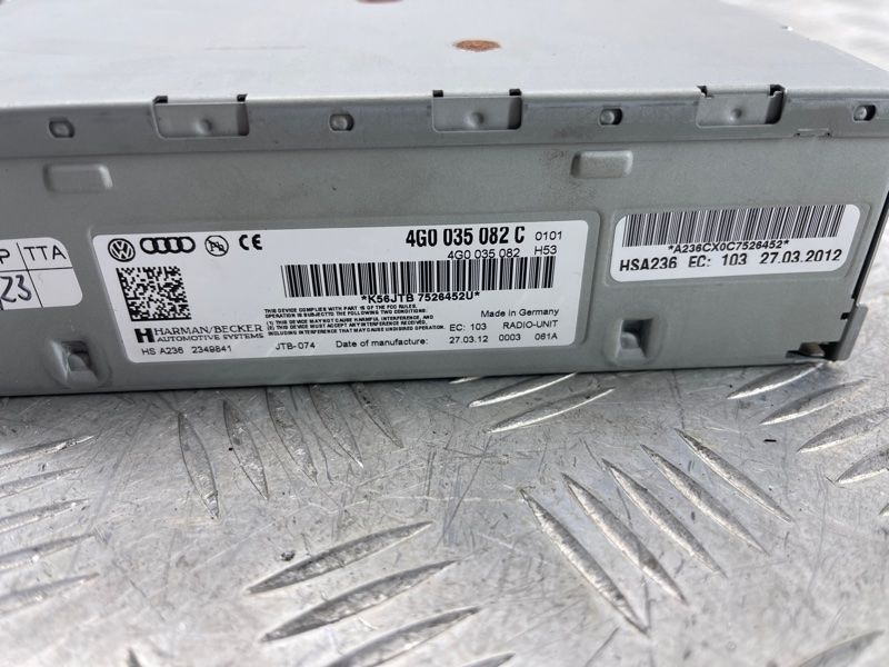 Блок радио 4G0035082C Audi A6