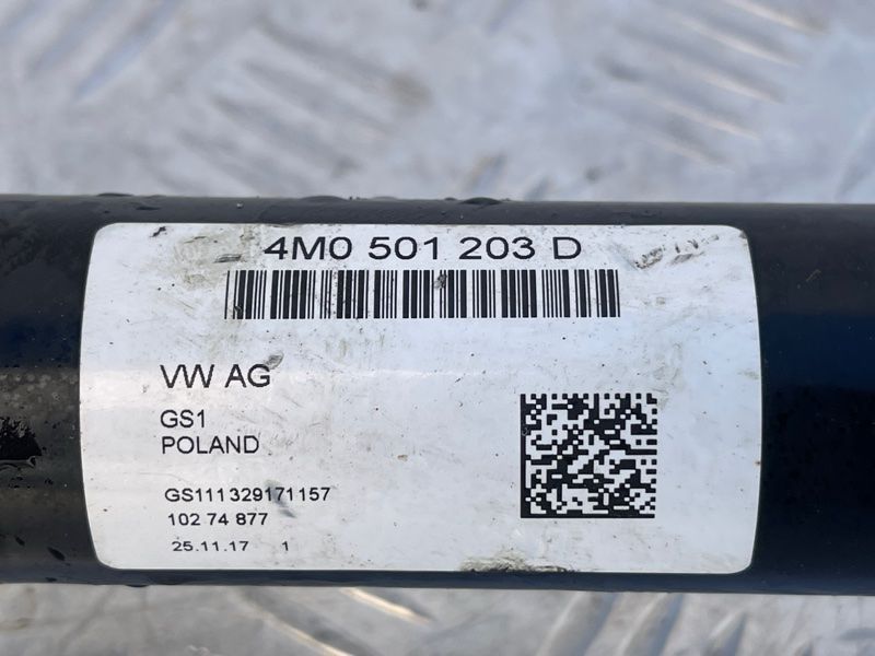 Полуось 4M0501203D Audi Q7
