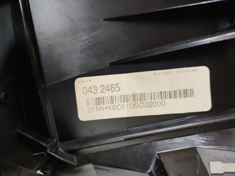Панель управления обогревом и мультимедиа DA8Z18842BA Ford Flex