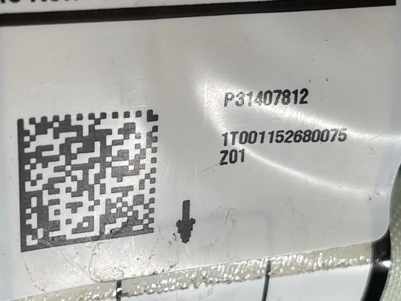 Шторка безпеки бічна / Airbag 31407812 Volvo XC90
