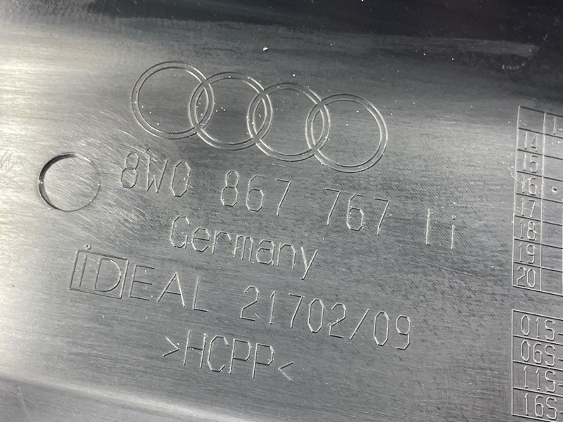 Облицювання порога 8W0867767 Audi A4 Allroad