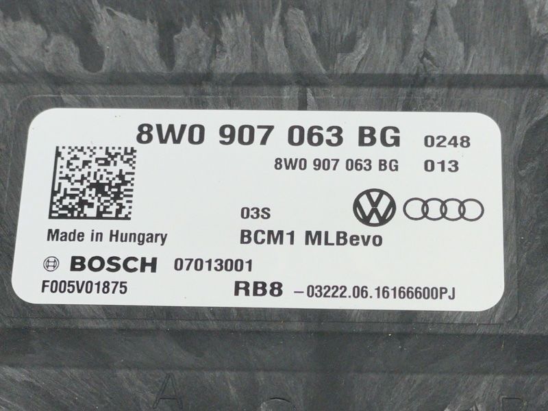 Блок комфорта 8W0907063BG Audi Q7