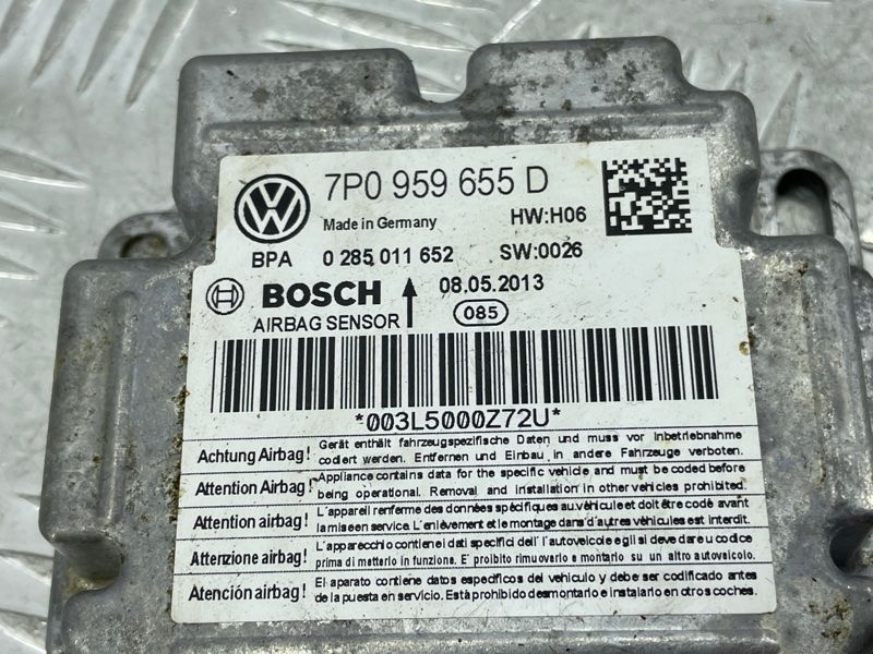Блок управления подушками безопасности / SRS 7P0959655D Volkswagen Touareg