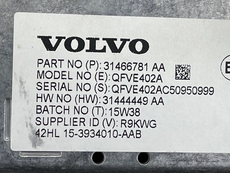 Дисплей 31466781 Volvo XC90
