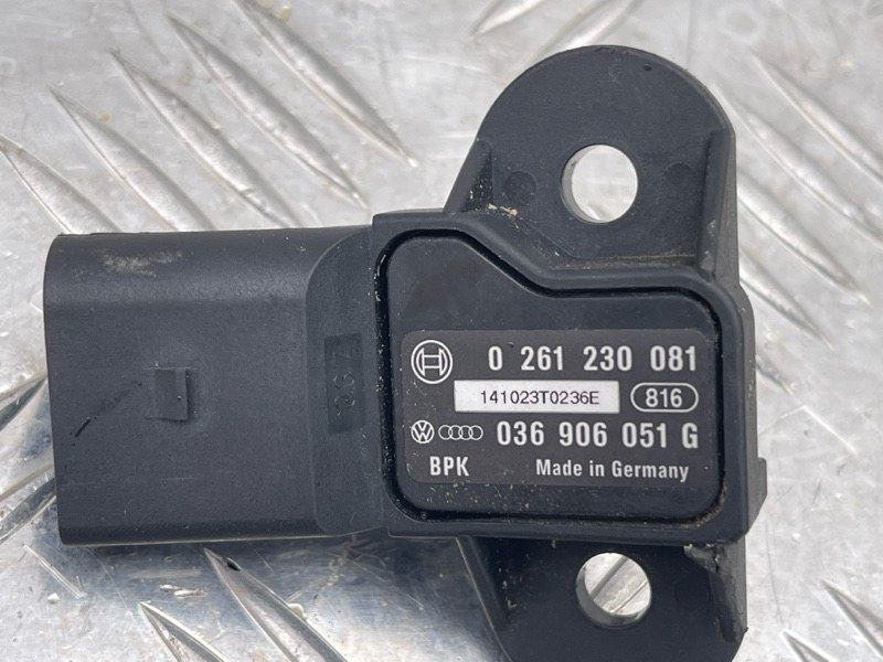 Датчик абсолютного тиску (MAP) 036906051G Audi Q5 Audi A4, Audi A5, Audi A6, Audi A7, Audi A8, Audi Q5, Audi Q7, Audi RS5, Audi S4, Audi S5, Audi SQ5, Volkswagen Beetle, Volkswagen Golf, Volkswagen Jetta, Volkswagen Passat, Volkswagen Rabbit, Volkswagen Touareg