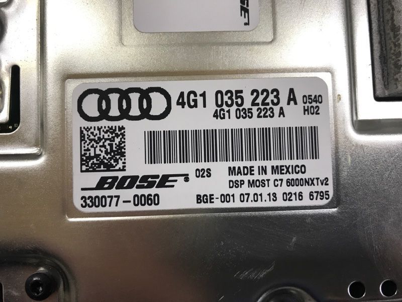 Усилитель звука BOSE 4G1035223A Audi S7