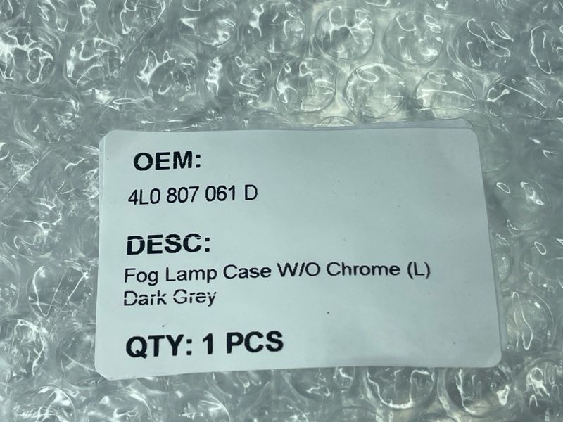 Спойлер переднього бампера 4L0807061D Audi Q7