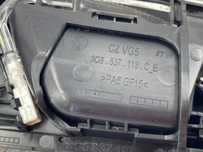Ручка дверей внутрішня 3C8837113GVAL Volkswagen CC