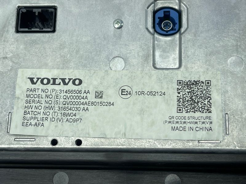 Дисплей Volvo XC60