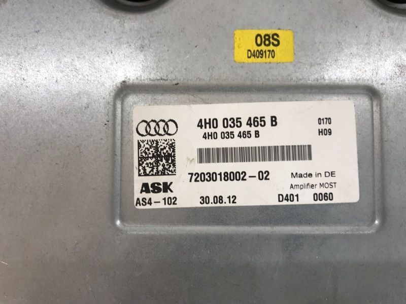 Усилитель звука 4H0035465B Audi A8