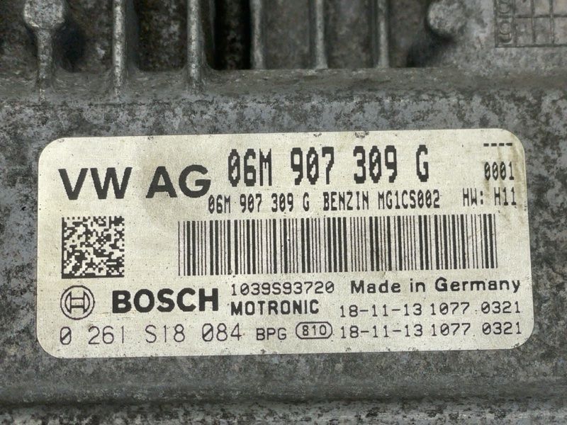 Блок управления двигателем 06M907309G Audi A6