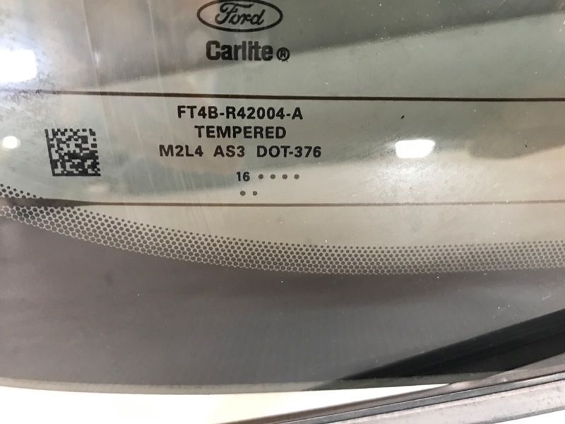 Стекло заднее с обогревом Ford Edge