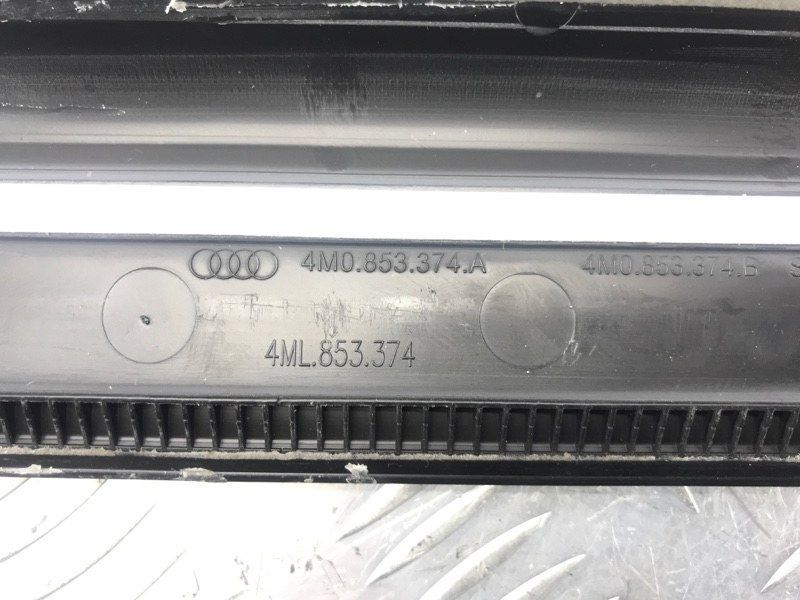 Накладка порогу s-line 4M0853374B9B9 Audi Q7