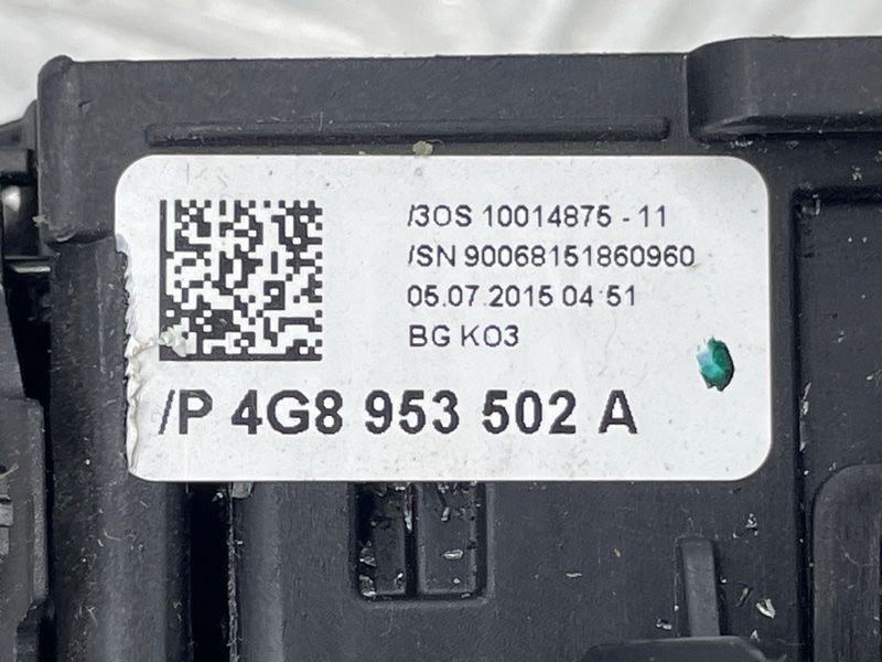Блок підкермових перемикачів 4G8953502A4PK Audi A6