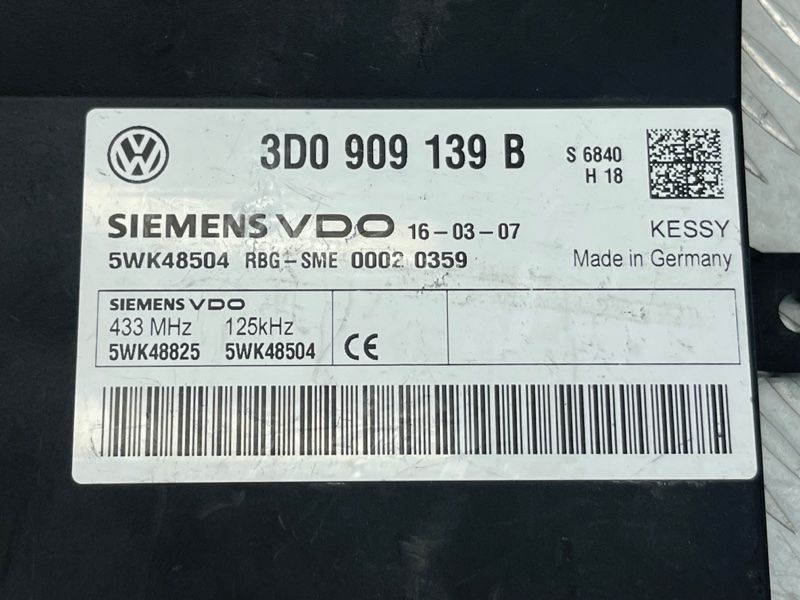 Блок комфорту 3D0909139B Volkswagen Touareg
