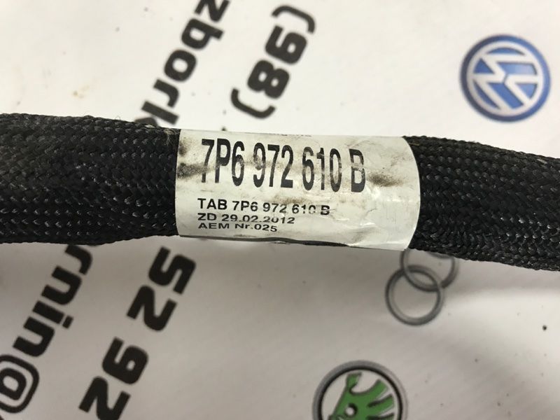Проводка двигуна 7P6972610B Volkswagen Touareg