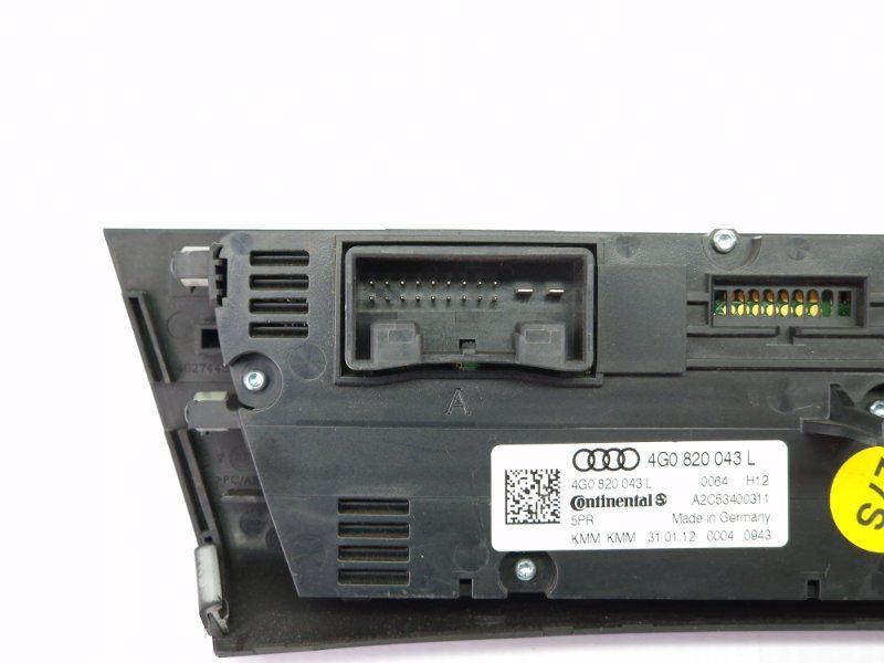 Панель управления климат-контролем 4G0820043L Audi A6