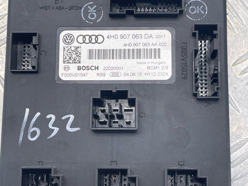 Блок комфорта 4H0907063DA Volkswagen Touareg