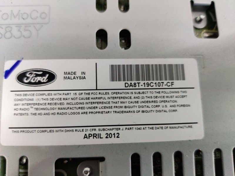 Блок радіо DA8T19C107CF Ford Flex