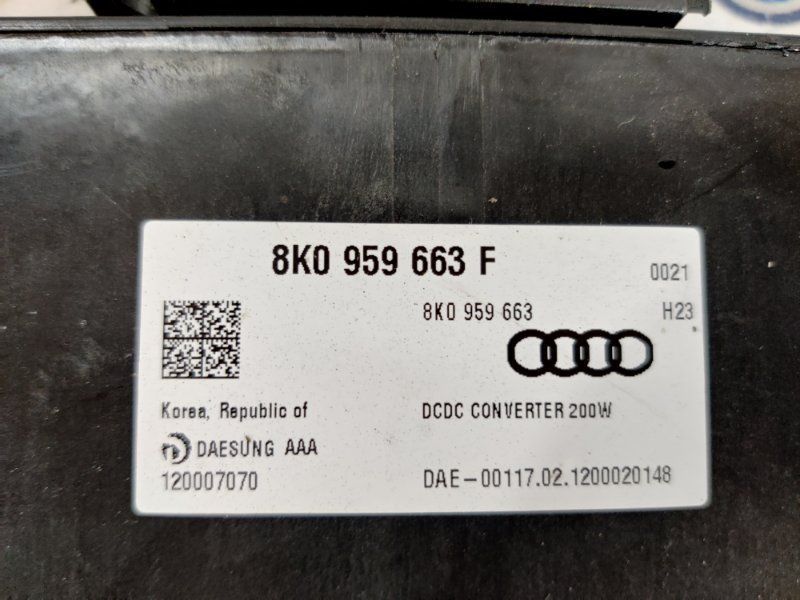 Стабилизатор напряжения 8K0959663F Audi A6