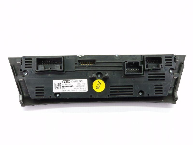 Панель управления климат-контролем 4G0820043L Audi A6