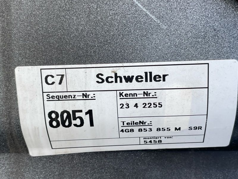 Поріг s-line 4G8853855M Audi A7