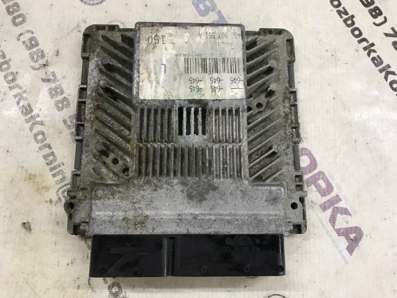 Блок управления двигателем 4G0907551A Audi A6