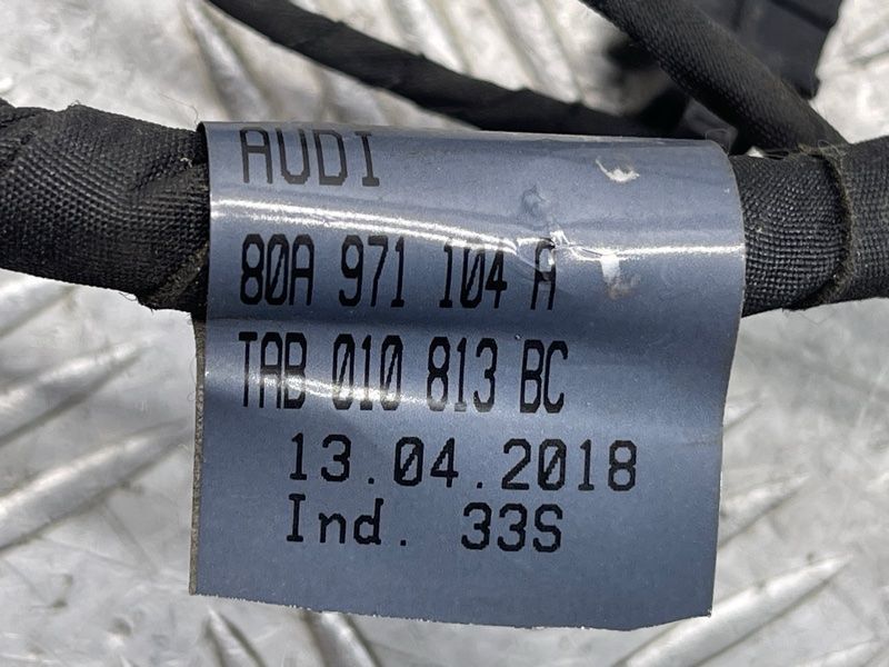 Проводка парктроніків бампера 80A971104A Audi Q5