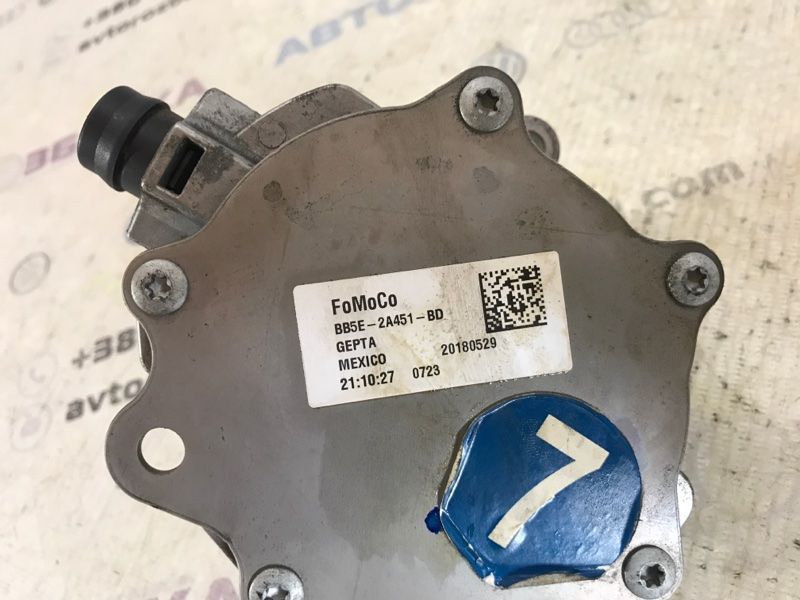 Вакуумний насос BB5E2A451BD Ford Edge Ford Edge, Ford Escape, Ford Explorer, Ford Focus, Ford Fusion, Ford Mustang, Ford Taurus, Lincoln MKC, Lincoln MKT, Lincoln MKZ, Lincoln Nautilus