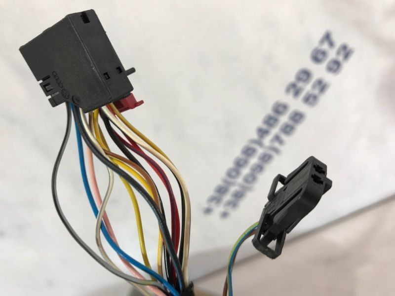 Зеркало бокового вида pin2+14 Audi A7