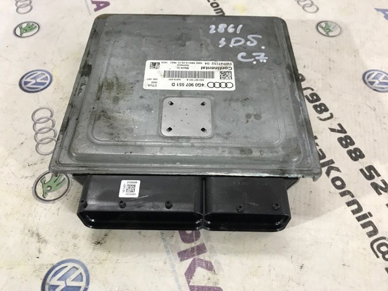 Блок керування двигуном 4G0907551D Audi A6