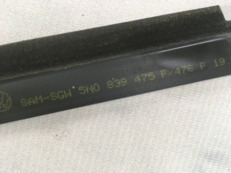 Молдинг двери ХРОМ 5N0839475F Volkswagen Tiguan
